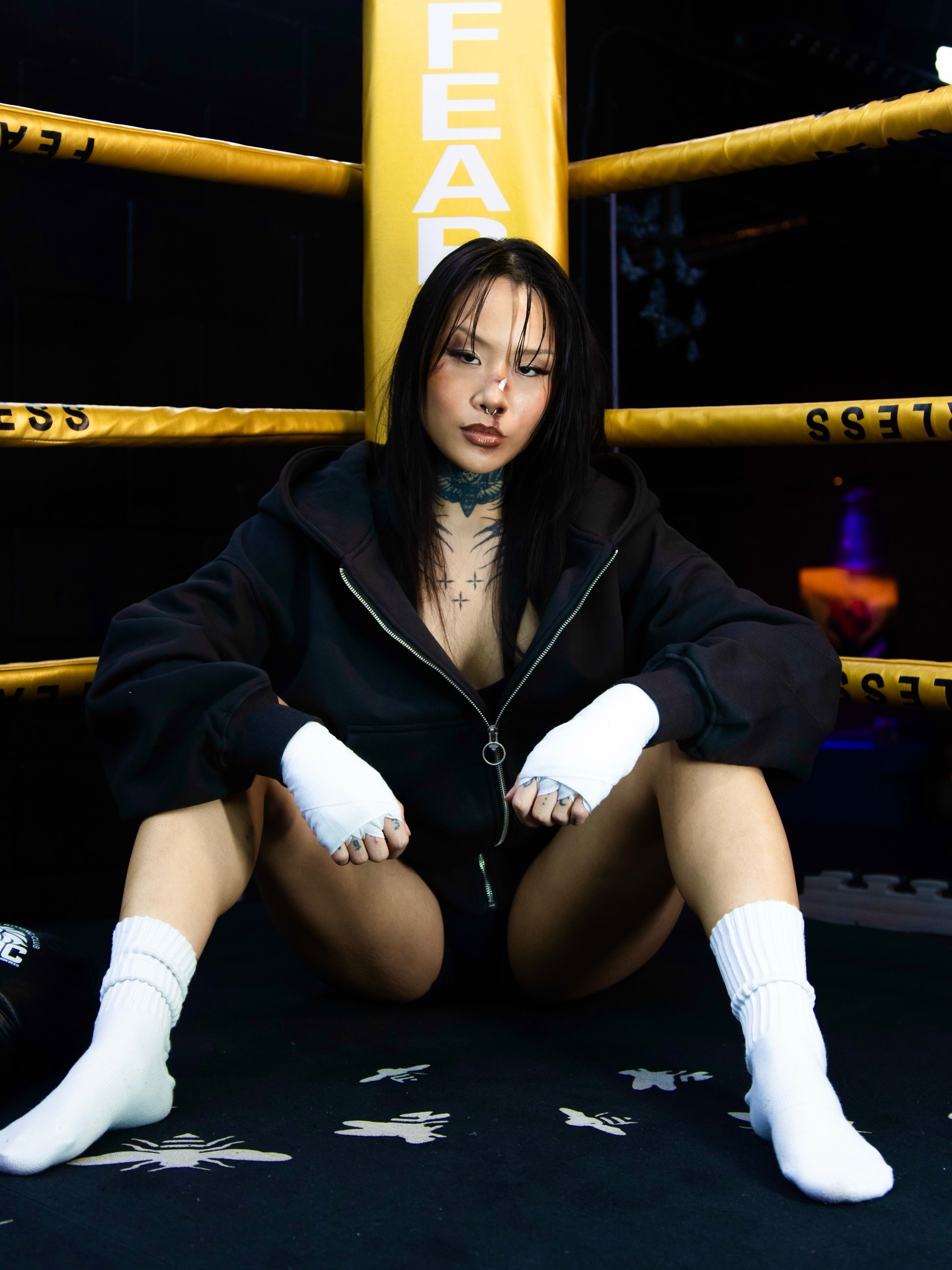 Von · Bad Kid Ink tattoo artist Toronto boxing ring